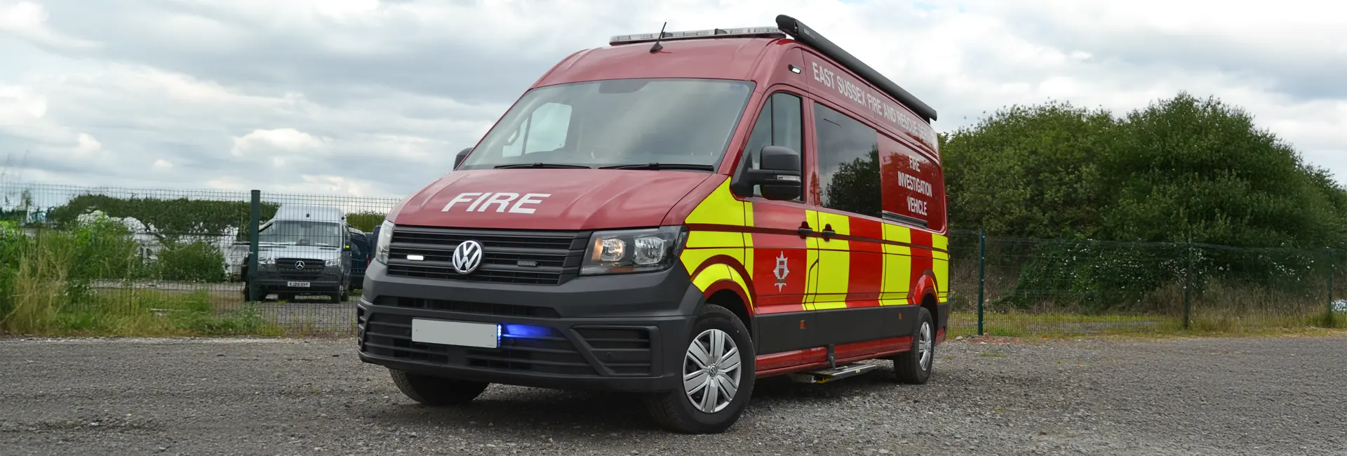 Investigation Unit Fire & Rescue vehicle conversion by Victory Conversions