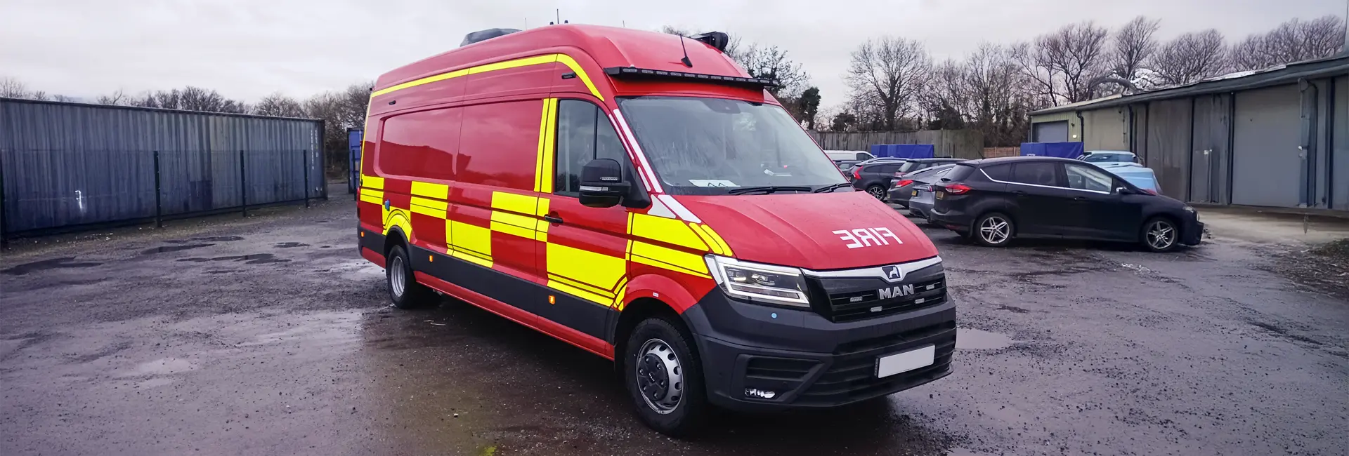 Command Unit Fire & Rescue vehicle conversion by Victory Conversions